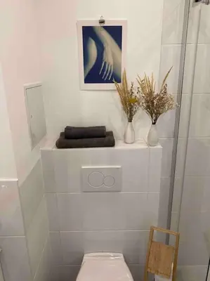 Ein Badezimmer in der Unterkunft Dream of Belvedere