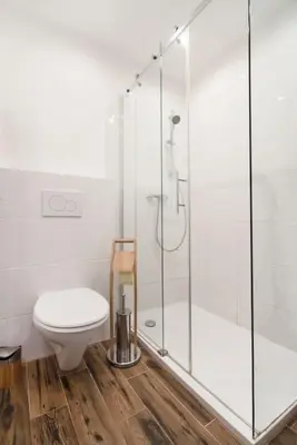 Ein Badezimmer in der Unterkunft Dream of Belvedere