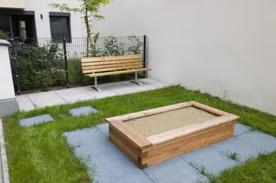 Ein Garten an der Unterkunft Yourapartment Theresien