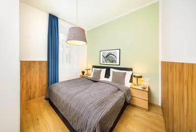 Ein Bett oder Betten in einem Zimmer der Unterkunft Jimmy's Apartments Dandelion