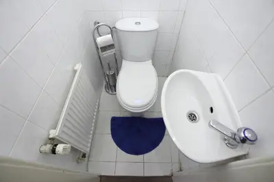 Ein Badezimmer in der Unterkunft Mozart Apartments - Rögergasse