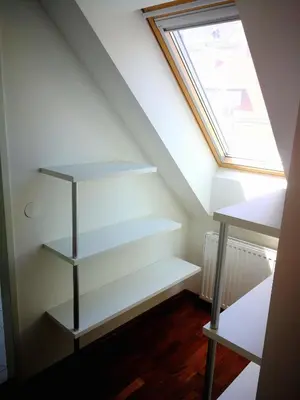 Ein Bett oder Betten in einem Zimmer der Unterkunft Schlossquadrat Apartment 16