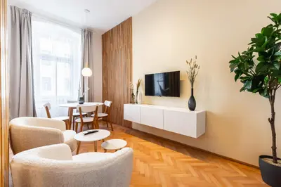 TV/Unterhaltungsangebot in der Unterkunft Classy and elegant apartments in a calm area