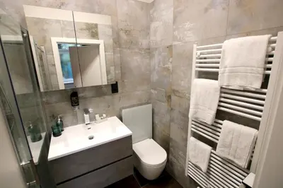 Ein Badezimmer in der Unterkunft Street Living Hotel - Apartments