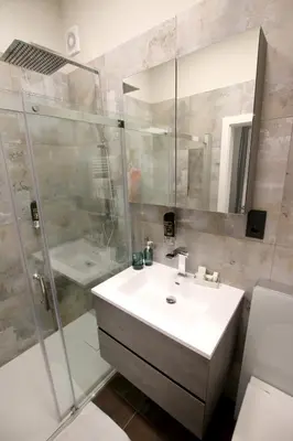 Ein Badezimmer in der Unterkunft Street Living Hotel - Apartments