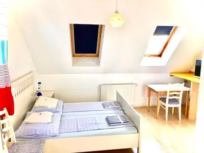 Ein Bett oder Betten in einem Zimmer der Unterkunft Studios Liesingbach
