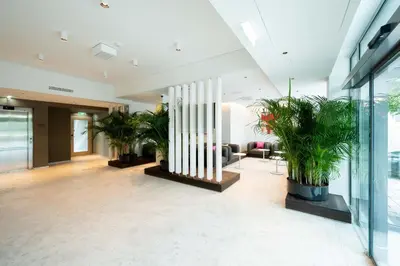 Lobby/Rezeption in der Unterkunft Hotel Le Parc