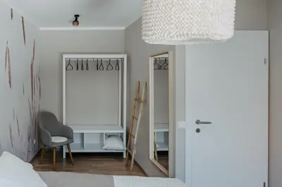 Ein Bett oder Betten in einem Zimmer der Unterkunft Haus Mörbisch
