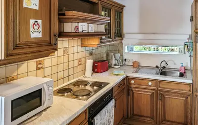 Küche/Küchenzeile in der Unterkunft Ferienhaus-Wiendonaustadt