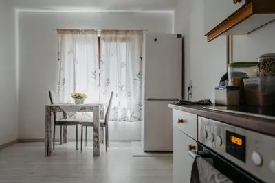 Küche/Küchenzeile in der Unterkunft Ferienhaus RADO