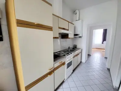 Küche/Küchenzeile in der Unterkunft Buchengasse Apartment Vienna - Free Highspeed-Internet