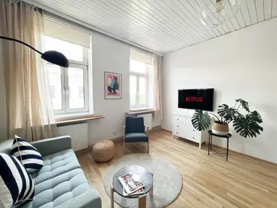 TV/Unterhaltungsangebot in der Unterkunft Central Apartment next to Belvedere Castle