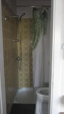 Ein Badezimmer in der Unterkunft Appartement am Strand