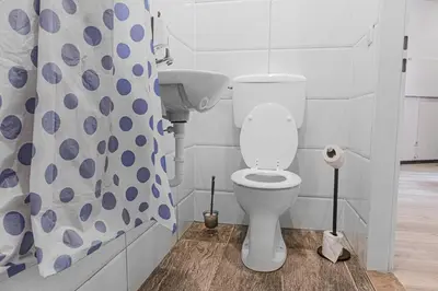 Ein Badezimmer in der Unterkunft Central King Studio 10 mins walk from Downtown