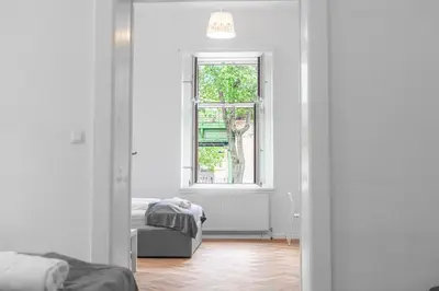 Ein Sitzbereich in der Unterkunft Joyful 4BR Apt @ superb location near AKH Hospital