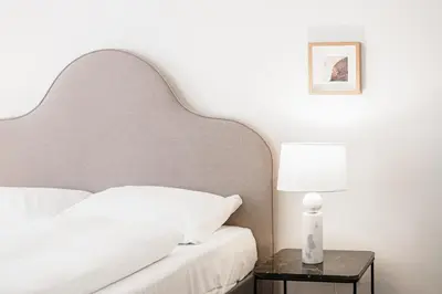 Ein Bett oder Betten in einem Zimmer der Unterkunft HeyMi Apartments Zentagasse