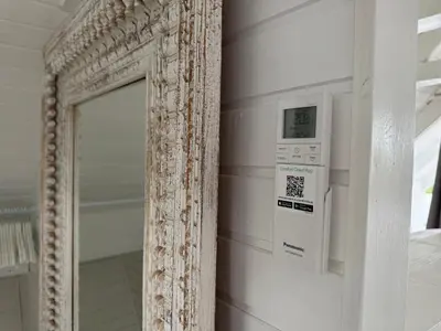 Grundriss der Unterkunft Seehütte Schilfhaus inklusive E-Boot am Neusiedler See
