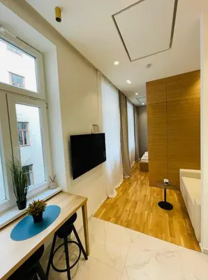 TV/Unterhaltungsangebot in der Unterkunft ZEUS Design Apartment Erlach #62