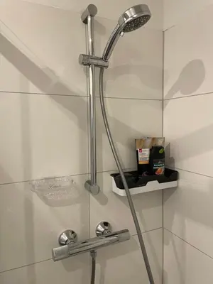 Ein Badezimmer in der Unterkunft Your home in Vienna Self Check In
