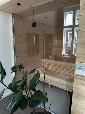 Ein Badezimmer in der Unterkunft Luxury City Apartment Downtown Vienna