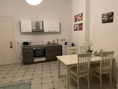 Küche/Küchenzeile in der Unterkunft Villa Reder