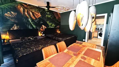 Ein Sitzbereich in der Unterkunft Boutique Apartments Vienna - Premium 6
