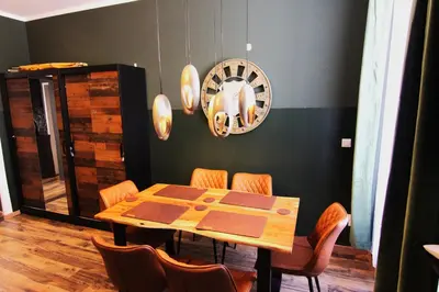 Ein Sitzbereich in der Unterkunft Boutique Apartments Vienna - Premium 6