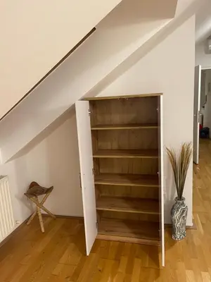 Grundriss der Unterkunft Klimatisiertes, Ruhiges Dachgeschoß CityApartment im Zentrum Wiens