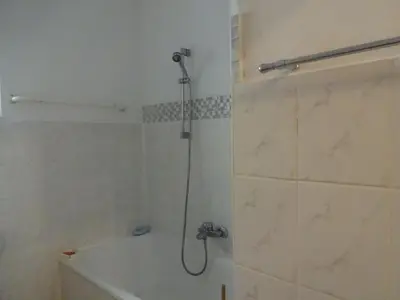 Ein Badezimmer in der Unterkunft Helle freundliche Wohnung im Zentrum