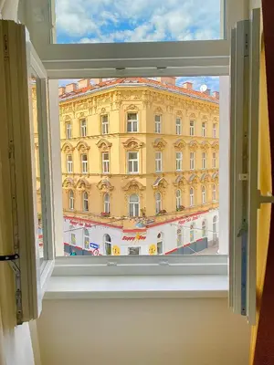Ein allgemeiner Blick auf Wien oder ein Stadtblick von der Ferienwohnung aus
