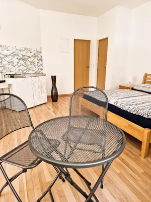 Ein Bett oder Betten in einem Zimmer der Unterkunft Youth Hostel Service Vienna