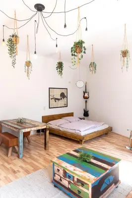 Ein Bett oder Betten in einem Zimmer der Unterkunft Design Apartments near Mariahilferstraße