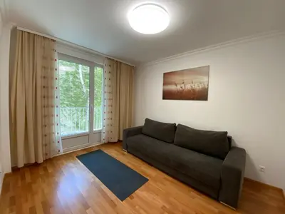Ein Sitzbereich in der Unterkunft Monterey Apartment Vienna