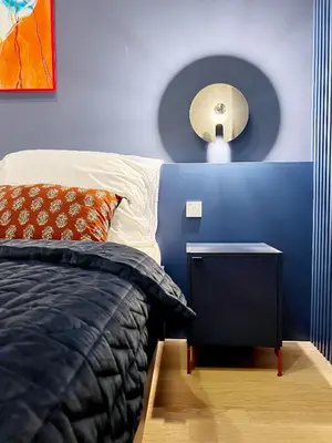 Ein Bett oder Betten in einem Zimmer der Unterkunft Sissi West