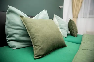 Ein Bett oder Betten in einem Zimmer der Unterkunft Vladys Vienna Apartments