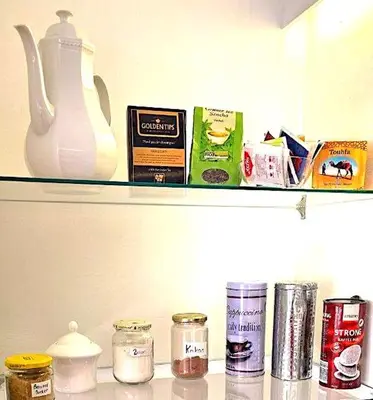 Kaffee-/Teezubehör in der Unterkunft Dreamly Suites
