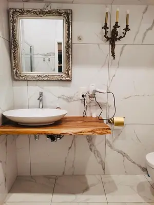 Ein Badezimmer in der Unterkunft XuBa ApartmentRooms Messe Wien Prater