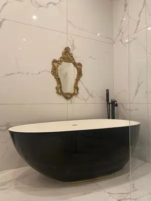 Ein Badezimmer in der Unterkunft XuBa ApartmentRooms Messe Wien Prater