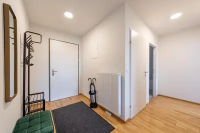 Grundriss der Unterkunft Modernes Stadtapartment mit Terrasse