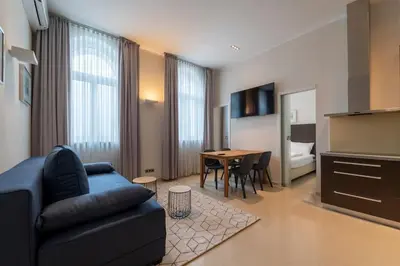 TV/Unterhaltungsangebot in der Unterkunft josef's home I Apartment Klährgasse I 01