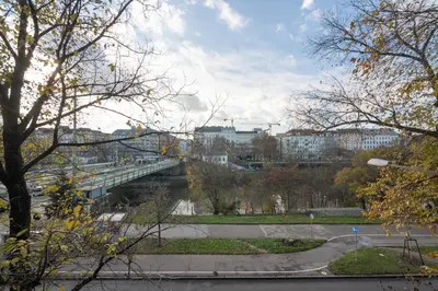 Grundriss der Unterkunft An der Donau, 10 Minuten ins Zentrum, Klimaanlage