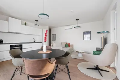 Küche/Küchenzeile in der Unterkunft Karl und Anton Boutique Apartments