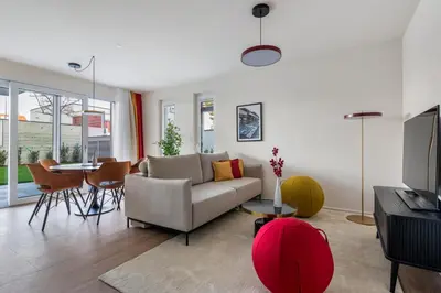 TV/Unterhaltungsangebot in der Unterkunft Karl und Anton Boutique Apartments