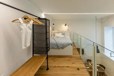 Ein Bett oder Betten in einem Zimmer der Unterkunft Exklusives trendiges Loft in toller Lage, die 
