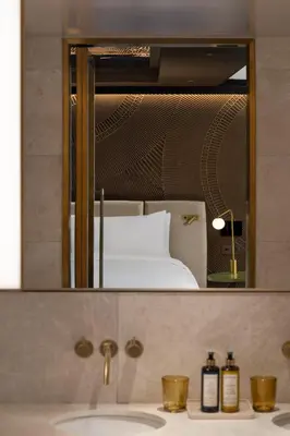 Ein Bett oder Betten in einem Zimmer der Unterkunft Almanac Palais Vienna