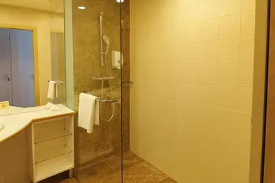 Ein Badezimmer in der Unterkunft Aparthotel Bianca in Vienna