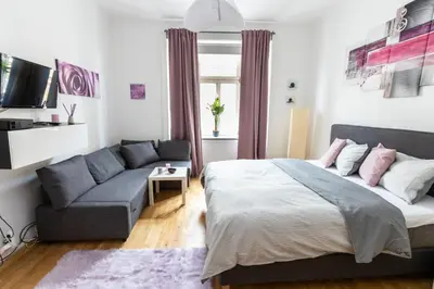 Ein Bett oder Betten in einem Zimmer der Unterkunft The Vienna Stay by Radiant