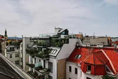 Das Gebäude in dem sich das Hotel befindet