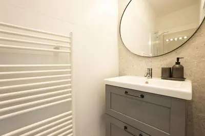 Grundriss der Unterkunft Experience Fresh Comfort in our Brand-New Apartment in Vienna's 17th District