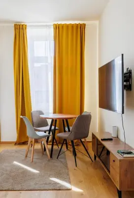 TV/Unterhaltungsangebot in der Unterkunft Apartment near Hauptbahnhof - Kingsize Bed